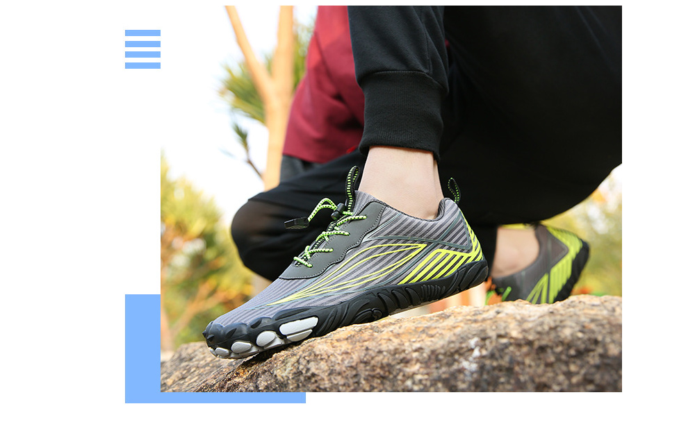 Outdoor Five Finger Shoes Casual Hiking Shoes Men's Shoes Hiking Cross-country Climbing Running Shoes - A26 Black EU 35 Outdoor Five Finger Shoes Casual Hiking Shoes Men's Shoes Hiking Cross-country Climbing Running Shoes - A26 Black EU 35