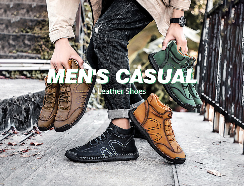 Winter Men's Shoes High Boots Winter Men's Shoes High Boots
