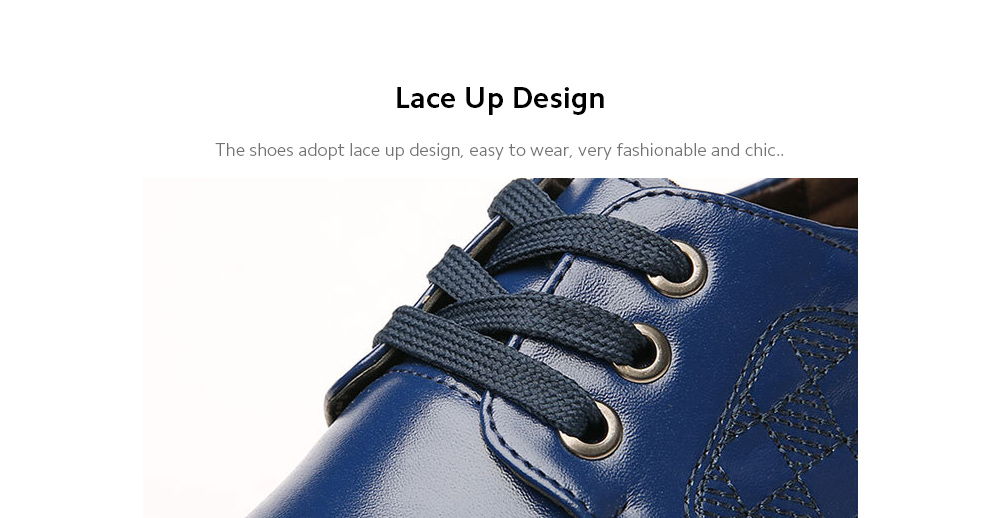 Men's Casual Shoes Fashion Trendy Business Leather Shoes Lace Up Men's Casual Shoes Fashion Trendy Business Leather Shoes Lace Up