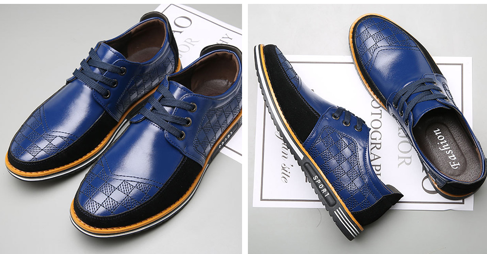 Men's Casual Shoes Fashion Trendy Business Leather Shoes Men's Casual Shoes Fashion Trendy Business Leather Shoes