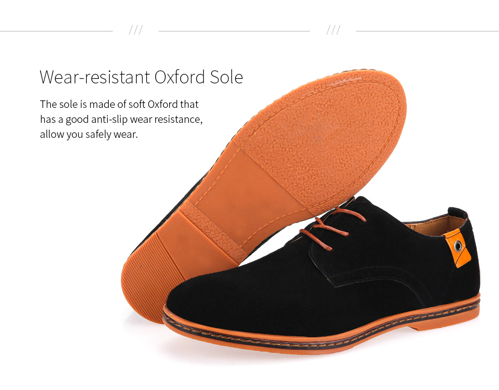 Large Size Casual Men's Shoes Oxford Sole Large Size Casual Men's Shoes Oxford Sole