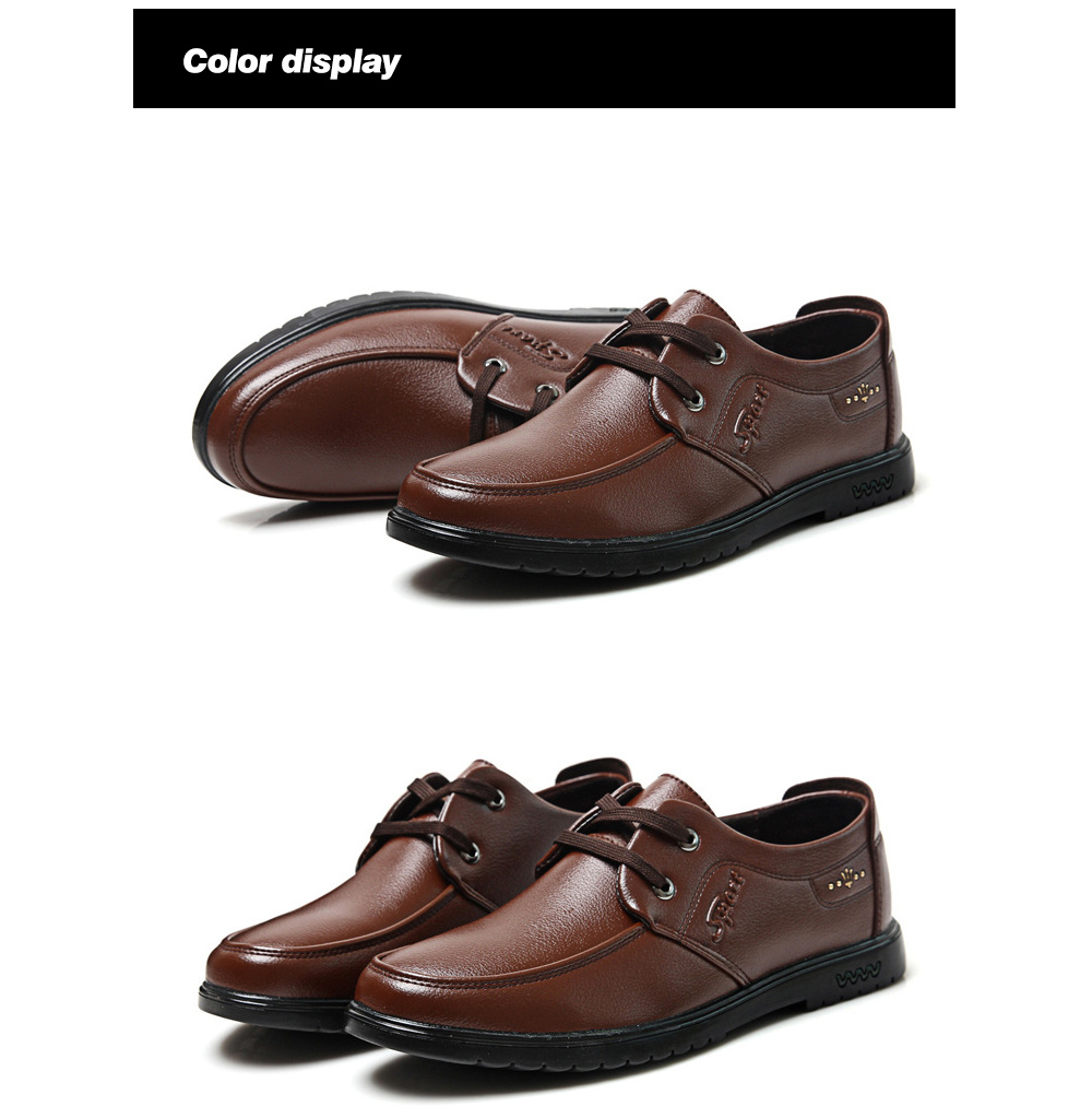 Men's Casual Soft-soled Shoes - Handsome black 46 Men's Casual Soft-soled Shoes - Handsome black 46