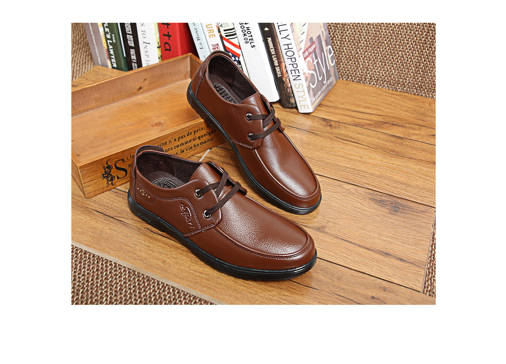 Men's Casual Soft-soled Shoes - Handsome black 46 Men's Casual Soft-soled Shoes - Handsome black 46