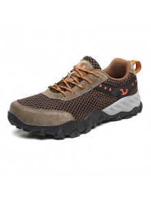Men Shoes Fashion Trend Outdoor Running Hiking Footwear Breathable Mesh Wading Large Size Shoes