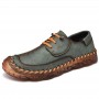 Casual Shoes - Men's Breathable Trend Peas Shoes Large Size Handmade Casual Shoes