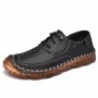 Casual Shoes - Men's Breathable Trend Peas Shoes Large Size Handmade Casual Shoes