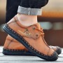 Casual Shoes - Men's Handmade Casual Shoes Large Size Durable Driving Footwear