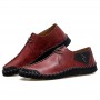 Casual Shoes - Men's Leather Breathable Lazy Casual Single Shoes