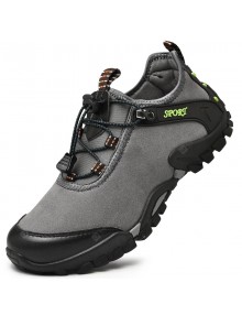 Men's Outdoor Leisure Hiking Sneakers Durable Anti-collision Toe