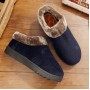 Casual Shoes - Men's Winter Cotton-padded Shoes Non-slip Wear-Resistant Home Footwear Plus Velvet Warm Thick
