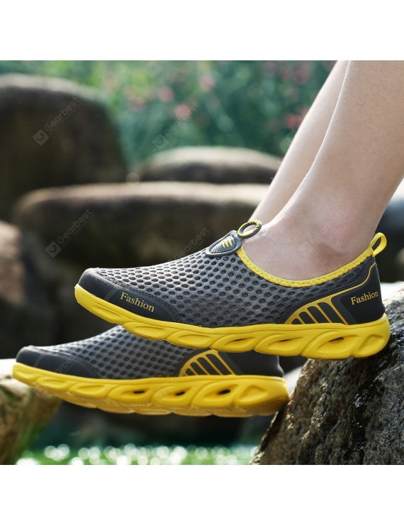 Casual Shoes - Outdoor Sports Casual Shoes Men Breathable Mesh Shoes