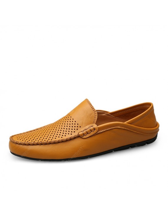 Flats & Loafers - 2020 Summer Breathable Men's Peas Shoes Casual Shoes