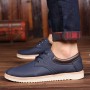 Flats & Loafers - Men Causal Shoes Lace-up Waterproof Shoes Tooling Shoes