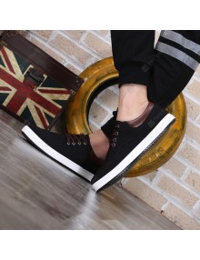 Men's Casual Durable Canvas Shoes Lace-up