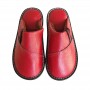 Winter Neutral Cowhide Leather Slippers For Men And Women Young Middle-aged Chinese-style Jacket Elderly Baotou Toe Slippers