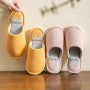 2020 Female Autumn And Winter Home Cotton Slippers Warm Home Non-slip Soft-soled Slippers Plush Couple Male