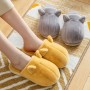 Catlike Woman Winter Home Cotton Slippers Couple Cute Cartoon Plush Home Warm Month Of Autumn And Winter Shoes Men