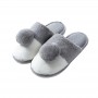 Ms. Autumn And Winter Home Cotton Slippers Habitat Home Skid Warm Winter Lovers Thick Crust Ins Hair Male Drag