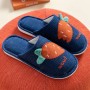 Ms. Autumn And Winter Seasons Cotton Slippers Home Floor With Heavy-bottomed Non-slip Slippers Male Couple Warm Shoes Month