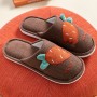 Ms. Autumn And Winter Seasons Cotton Slippers Home Floor With Heavy-bottomed Non-slip Slippers Male Couple Warm Shoes Month