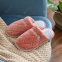 Ms. Cute Cotton Slippers Home Warm Plush Floor Trailer Home Couple Slip Shoes Month