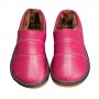 Simple And Comfortable Winter Home Solid Color Neutral Leather Slippers Chinese Slippers First Layer Of Leather Slippers