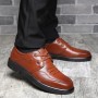 Dress Shoes - Autumn and Winter New Men's Leather Cotton Shoes Lace-up Cotton Footwear