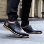 Dress Shoes - Lace Up Large Size Breathable Men's Shoes Fashion Casual Shoes