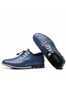 Men's All-match Leather Shoes Casual Trend Sports Shoes