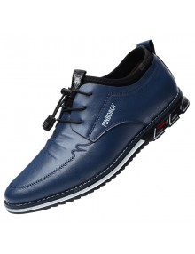 Men's All-match Leather Shoes Casual Trend Sports Shoes