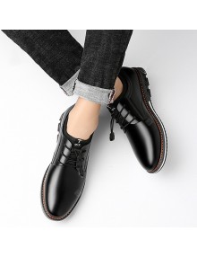 Men's Casual Lace-up Driving Shoes Fashion Business Shoes