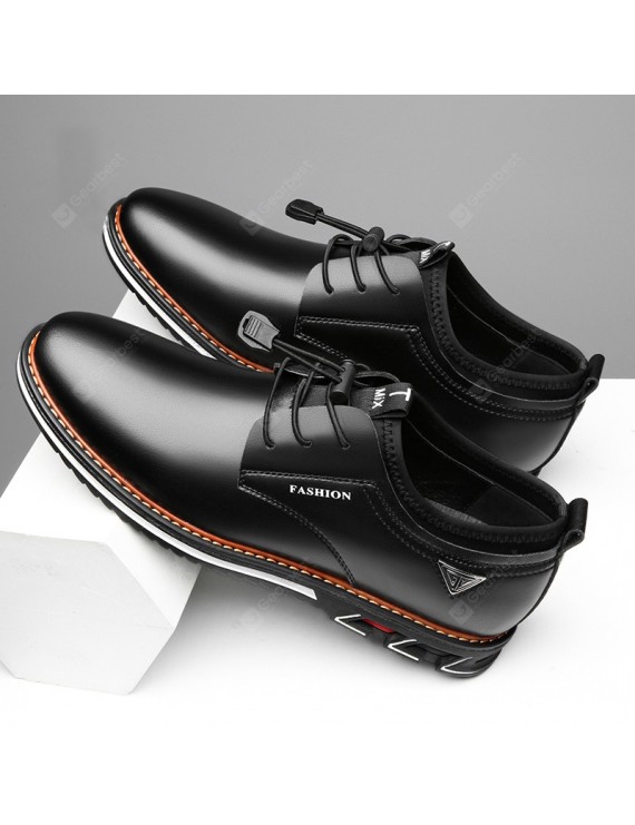 Dress Shoes - Men's Casual Lace-up Driving Shoes Fashion Business Shoes