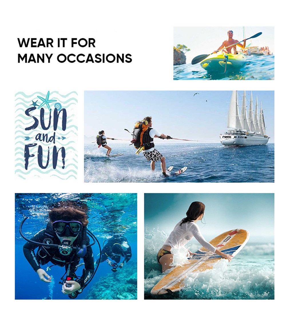 Outdoor Five Finger Upstream Beach Diving Swimming Men Shoes Sports Hiking Casual Footwear - Blue EU 43