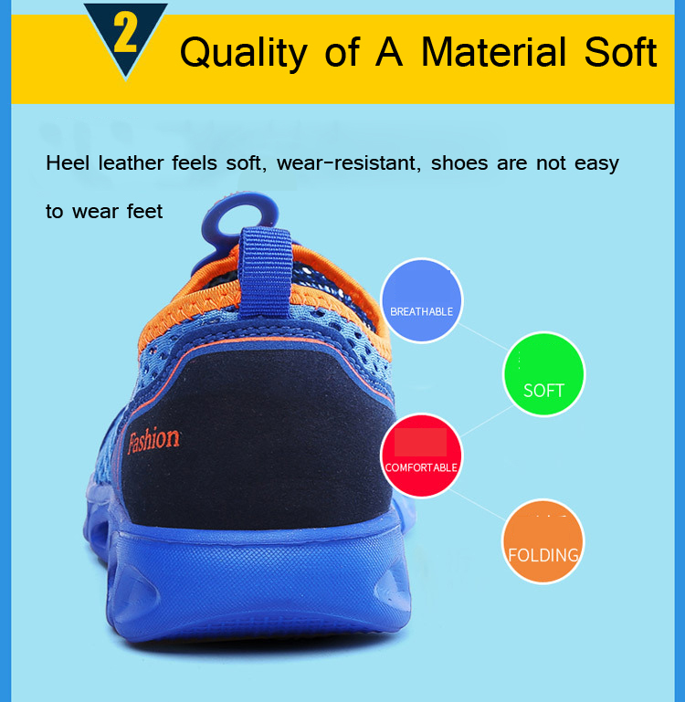 Lovers Outdoor Sports Casual Shoes Men Breathable Mesh Shoes Trend All-match Upstream Footwear - Gray EU 44