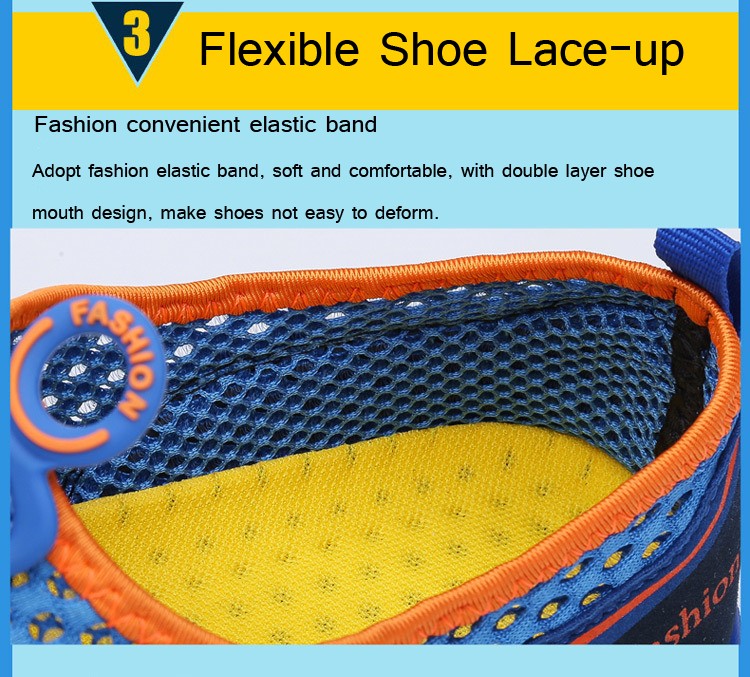 Lovers Outdoor Sports Casual Shoes Men Breathable Mesh Shoes Trend All-match Upstream Footwear - Gray EU 44